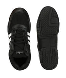 Men's Black  White High Top Running Shoes