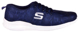 Navy Blue Mesh Running Sports Shoes for Men's