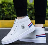 Classy Synthetic Solid Sneakers for Men