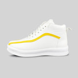 Stylish Fancy Synthetic Leather Casual Sneakers Shoes For Men