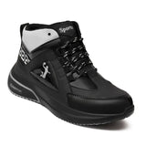 Figor Mens Black Mesh Lace-Ups Jordan Shoes