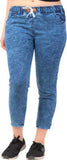 Jogger Fit Women Blue Jeans